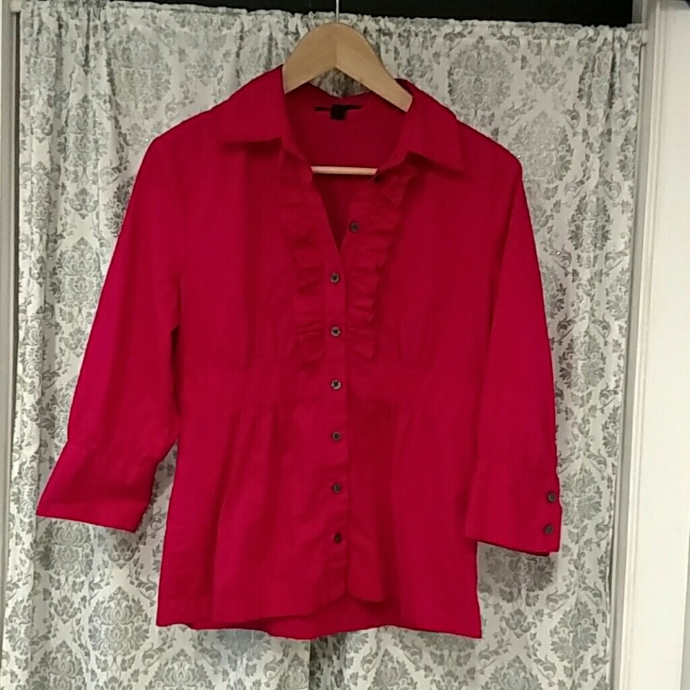 3/$20🌈 Banana Republic button down shirt